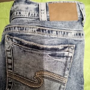 SILVER  men's jeans GORDIE   32 Waist/32 Length